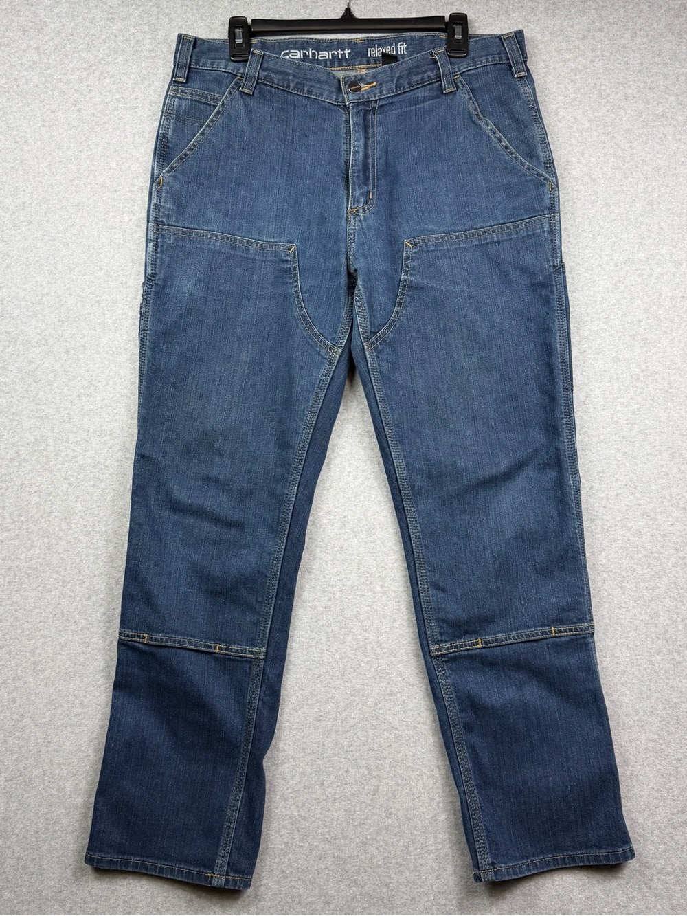 Carhartt Double Knee Rugged Flex Straight Workwear Jeans Men’s 34x30